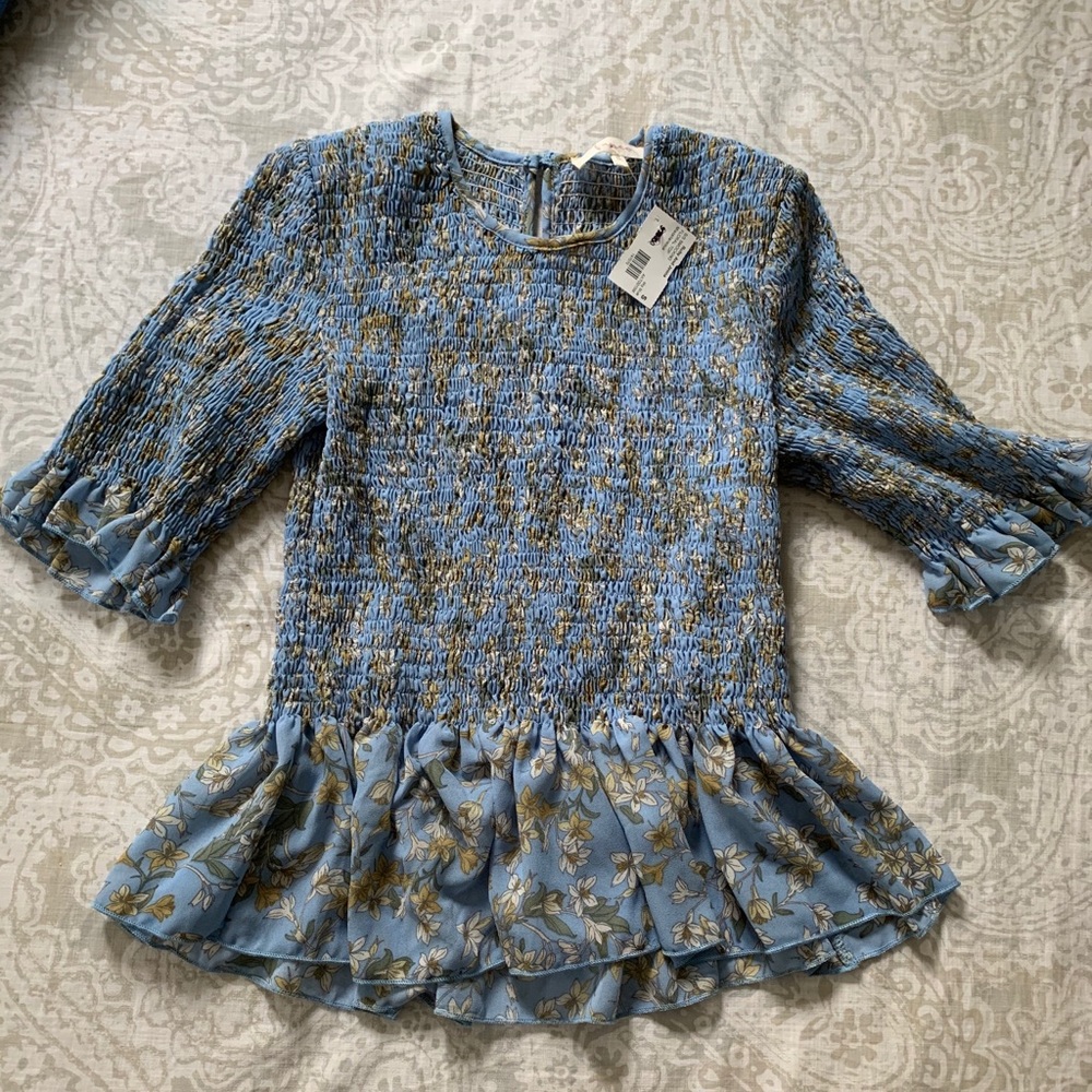 Smocked Blouse